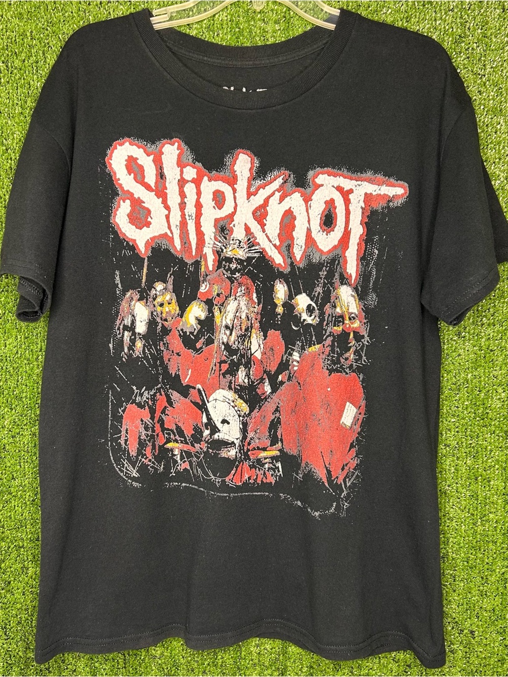 Slipknot Self-Titled Album Cover Band Tee T-Shirt Men’s Size Large B11
